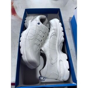Nurse Mates Seneca White Leather Nursing Shoes Sneakers 233704 Womens 8.5 M
